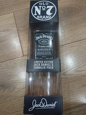 Old No7  Limited Edition Jack Daniels Tumbler Pack • £7