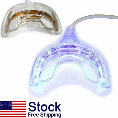 $9.89 • Buy USB LED Dental Teeth Whitening Light Tray Bleaching White Accelerator