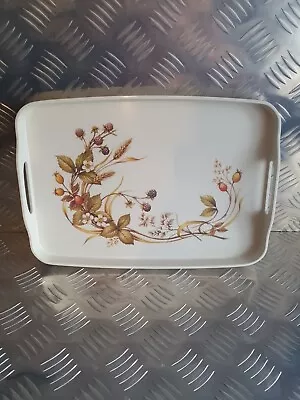 Vintage St Michael/M&S Melamine 'Harvest' Snack Tea Tray Marks And Spencer (R) • £14.99