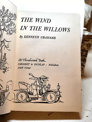 * CHILD'S FAVORITE* THE (magical) WIND IN THE WILLOWS By K Grahame - .  1913 • £15.62