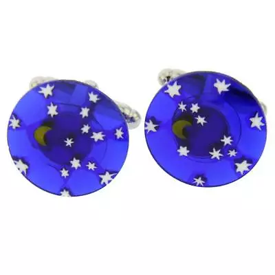 GlassOfVenice Murano Glass Millefiori Cufflinks - Starry Night • £68.07