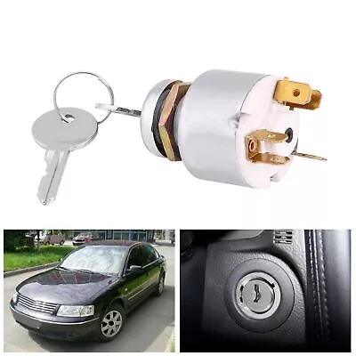 Car 12V Car Auto 3 Position ON OFF Start Ignition Switch Controls W/ 2 Keys • $15.49