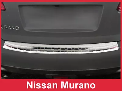 Brushed Stainless Steel Rear Bumper Protector For 2009-2014 Nissan Murano • $89.99