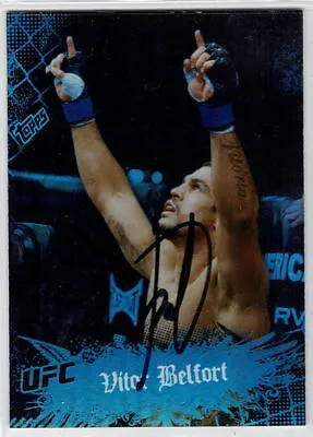 Vitor Belfort Signed Autographed Card! Authentic! 12816 • $19.99