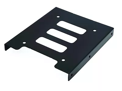 $8.99 • Buy 2x 2.5  SSD To 3.5  Bay Hard Drive HDD Mounting Dock Tray Bracket Adapter Black