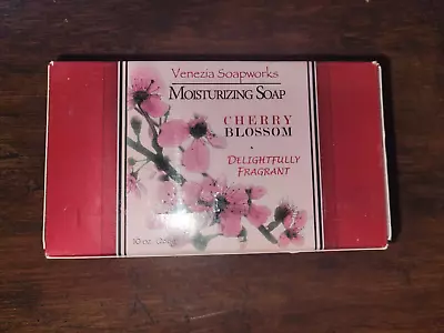 Cherry Blossom Scented Bar Soap Venezia Soapworks Made In The USA! New In Box! • $4.25