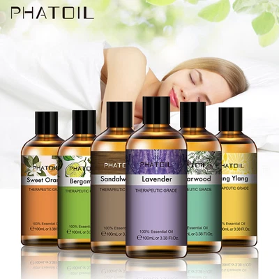 $1.99 • Buy PHATOIL 100ml Essential Oils Pure Natural Aromatherapy Diffuser Oil With Dropper