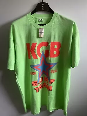 Vintage KGB Surf Team T-shirt Tee Kgb Russia Brand New • $300