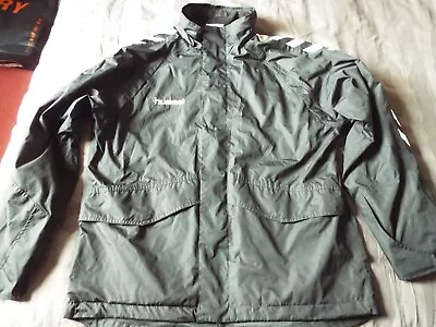 £29.99 • Buy Hummel Black With White Detail Mens Coat Jacket Size Large In Good Condition