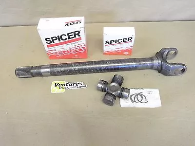 Inner Axle Shaft W/ New U Joint Chevy Dana 44 Front K5 K10 K20 Rh Short Side • $201.36