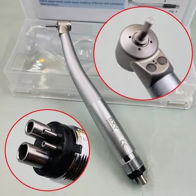 Dental (LED Fiber Optic) High Speed Handpiece Pediatric Mini Small Head 4 Hole • $41.07