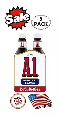 A.1. Bottle Original Sauce  2x=15oz Total 30oz Fast Shipping • $14.50