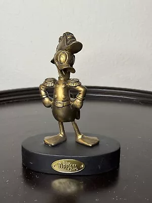 New DCL Disney Cruise Line DREAM Admiral DONALD DUCK Figure BRONZE STATUE New • $179.99