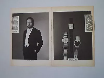 Advertising Advertising 1986 ZENITH QUARTZ/PORT ROYAL/ROYAL MUSEUM WATCHES • £3.61