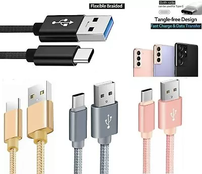 For Samsung Galaxy A14 A54 A34 A13 A04s Type-C Charging Cable Fast Charger Lead • £2.99