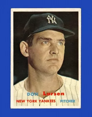 1957 Topps Set-Break #175 Don Larsen VG-VGEX (crease) *GMCARDS* • $1.54