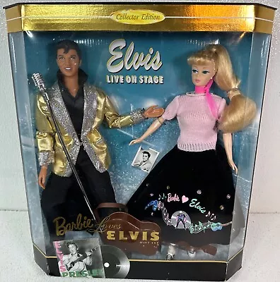 1994 Barbie Loves Elvis Presley Gift Set Collector Edition Mattel #17450 NIB • $44.99