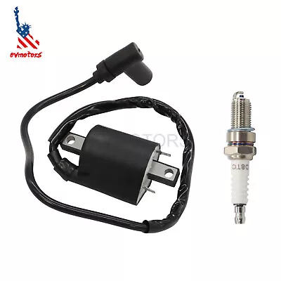 For Yamaha G2 G5 G8 G9 G11 G14 Gas Golf Cart Ignition Coil And Spark Plug • $13.95