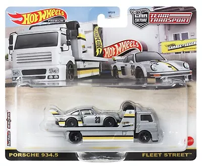 Hot Wheels Legends Tour 2023 Team Transport Porsche 934.5 & Fleet Street HPG19 • $35.89