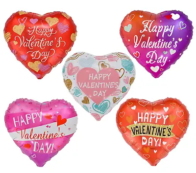 £1.99 • Buy Valentines Heart Happy Valentines Day Love Foil Balloon