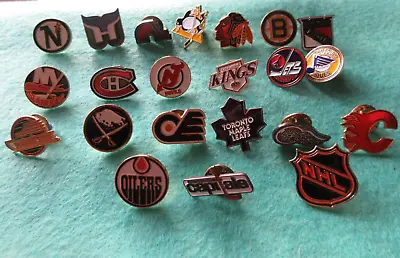 Various NHL Hockey Logo Pins Choice U Pick • $4.37