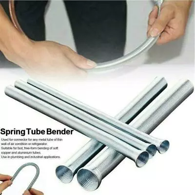 £6.91 • Buy 5Pcs Spring Tube Bender Tubing Steel Refrigerant Line Set Tool Bending Pipe