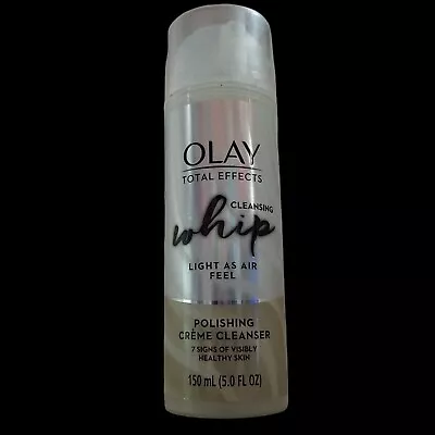 Olay Total Effects CLEANSING WHIP Polishing Cream Facial Skin Cleanser 5 Fl Oz • $11.98