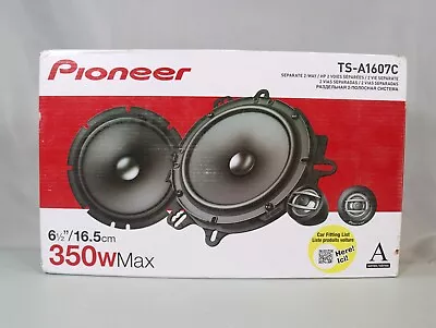Pioneer TSA1607C 6.5  A Series 350 Watt 2-Way Component Car Speakers Brand New • $74.95