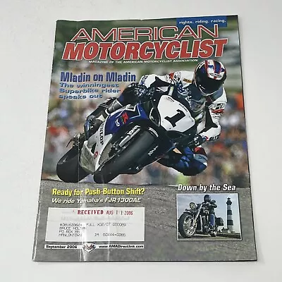 2006 American Motorcyclist Yamaha FJR1300AE Mat Mladin • $5.95