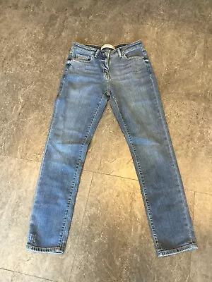 £13 • Buy Ladies Size 8 Relaxed Skinny Mid Rise Jeans Regular 