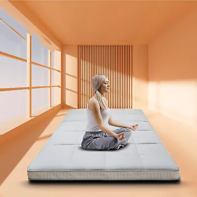 Futon Floor Mattress Japanese Traditional Shiki Futon Full Size  Thicken Mat Pad • $108.99