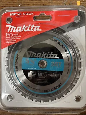 Makita A-95037 5-3/8  30T Carbide-Tipped Ferrous Metal Cutting Saw Blade • $29.75