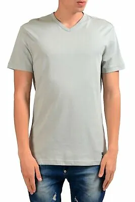 $59.99 • Buy Versace Jeans Men's Gray Short Sleeve V-Neck T-Shirt Size XS S