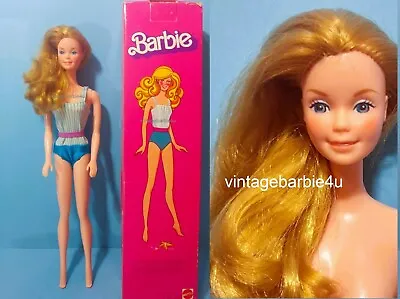 Vintage 1982 Standard Superstar Barbie Doll 5336 European / Canadian Issue W Box • $199.99