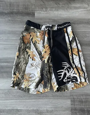 Legendary Camouflage Board Shorts Size M Pockets God’s Country  • $20.28