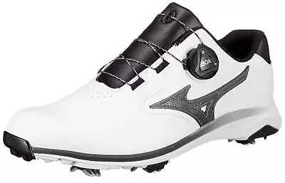 Mizuno Golf Shoes Nexlight GS Bore Spike Men 3E White X Black 28.0cm US 10 • $114.61