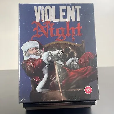 Violent Night (4K UHD•Blu-ray 2022) Collector's Edition Steelbook W/Poster • $94.99