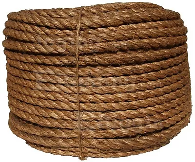 1/2  Manila Rope Cut In 5' Lengths For $0.99 Nautical Landscape Fitness Dock  • $1.26