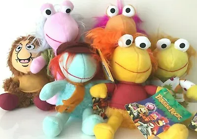 Set Of 6 Fraggle Rock Muppets Dolls Approx. 10 Inch Each . Plush Toys .NWT • $84.99