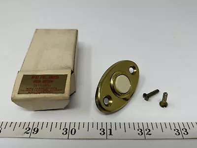 Miami Carey Doorbell M91 Polished Brass NOS • $14.99