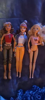 Nice Lot Of 3 Mattel Barbie My Scene Dolls With Clothes • $10.50