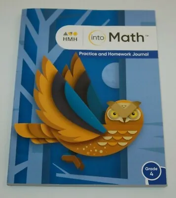 $9.99 • Buy Into Math - Grade 4 Practice & Homework Journal - HMH Houghton Mifflin Harcourt