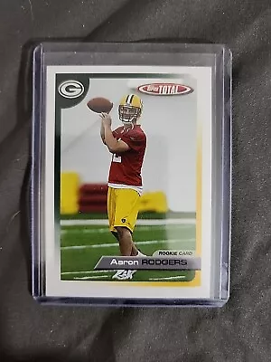 2005 Topps Total Aaron Rodgers #483 Rookie Card Green Bay Packers • $19.99