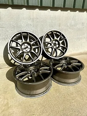 WORK EMOTION CR Kiwami 5x100 17x7 JDM Fits Impreza Toyota 86 Subaru • $870.35