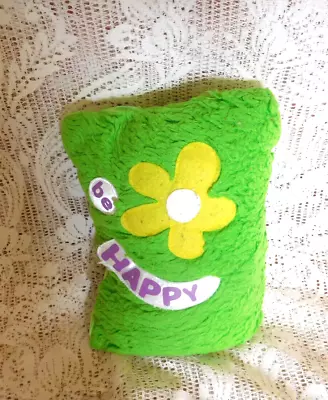   BE HAPPY   Pillow Vintage Mid Century Modern Decor  ~ FREE SHIP~ • $39.99