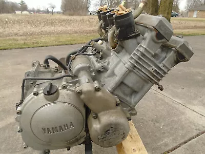 Yamaha FZR600 Engine With Broken Mount Great For Parts. • $75