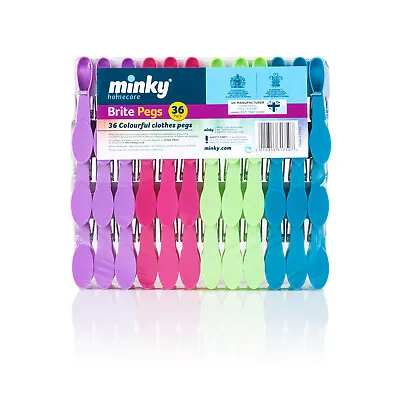 Minky 36 Brite Pegs • £4.99