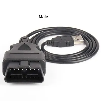 OBD2 16 Pin To USB Charger Adapter Cable Diagnostic Tool For Driving Computer • $25.40