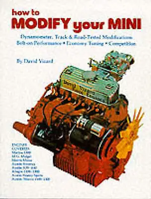 Book - How To Modify Your Mini - David Vizard - Performance Tuning - 1100/1300 • £34.99
