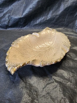 $10 • Buy Vintage California Original Pottery Leaf Ashtray #738 